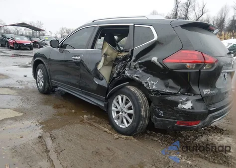 2017 Nissan Rogue Sv z USA, uszkodzony, nr VIN KNMAT2MVXHP609287